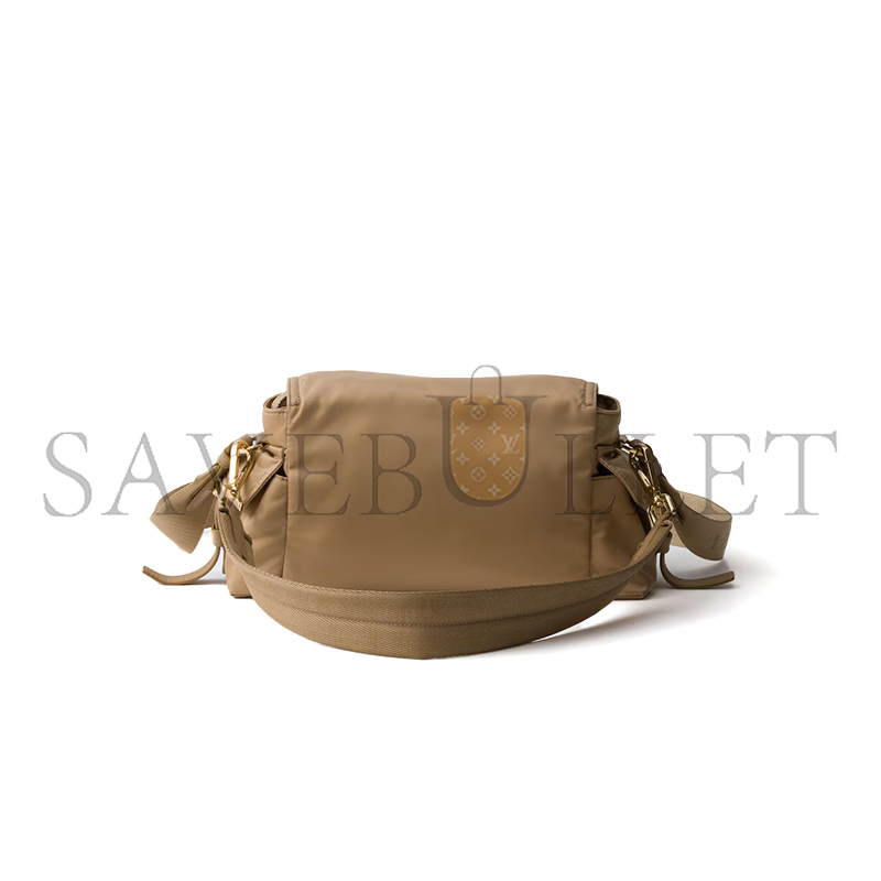 PRADA EXPLORE MEDIUM RE-NYLON SHOULDER BAG WITH FLAP 1BD394 (30*14*10cm)